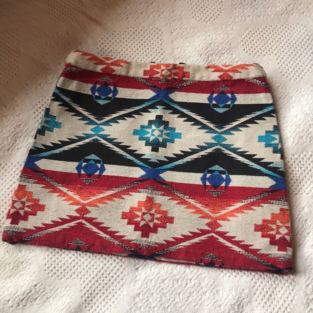 TOPSHOP Aztec Skirt